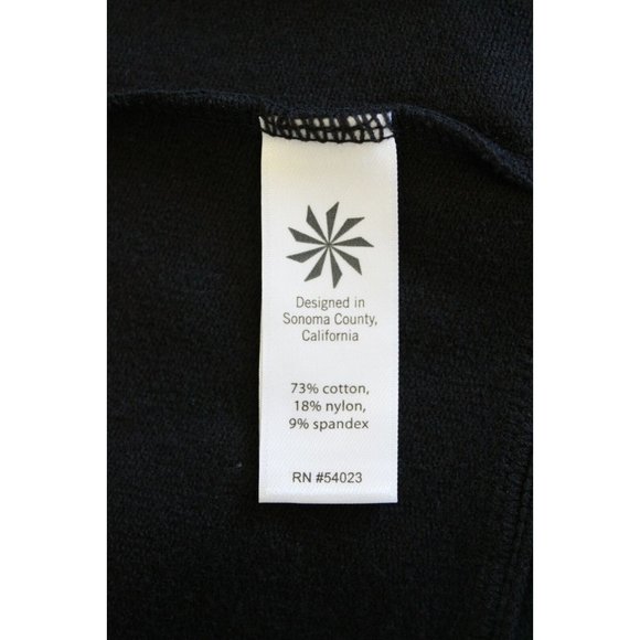 ATHLETA Sentry Tie Sweatshirt Black, Size XXS - Picture 6 of 6